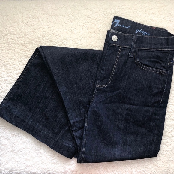 7 For All Mankind Denim - 7 For All Mankind Ginger Flare Jeans Size 28